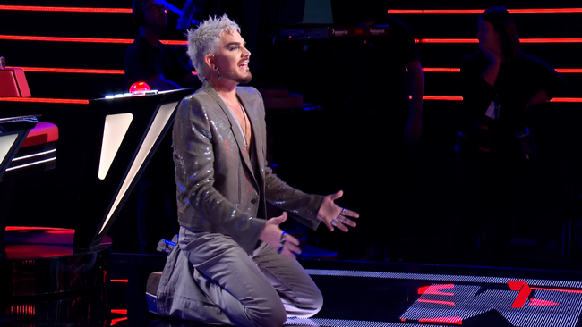 Adam Lambert begs for an artist to join his team.