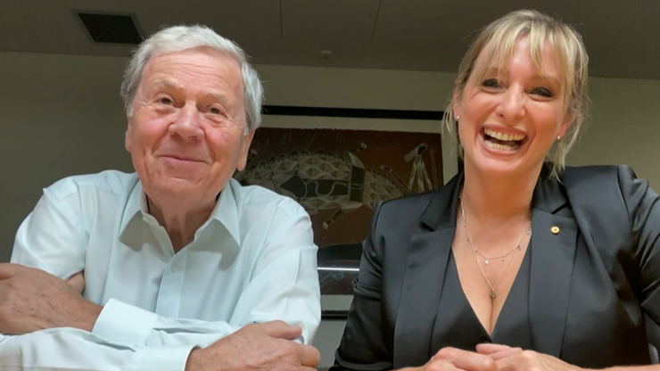 Ray Martin and Johanna Griggs