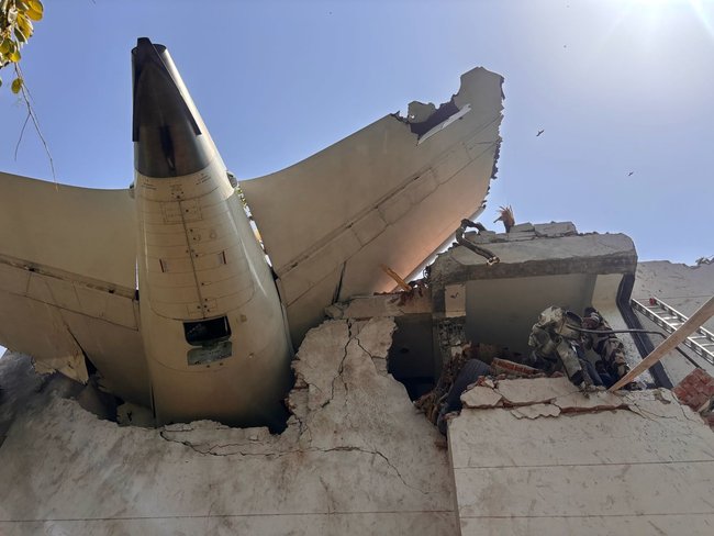 Air India plane bound for London with 242 people onboard crashes near Ahmedabad