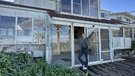 Laura Byrne at the couple's new home in Ulladulla. Pic: Instagram.
