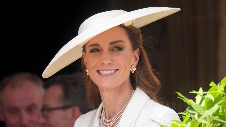 Kate has been making a gradual return to public duties after it was announced she was in remission. (AP PHOTO)